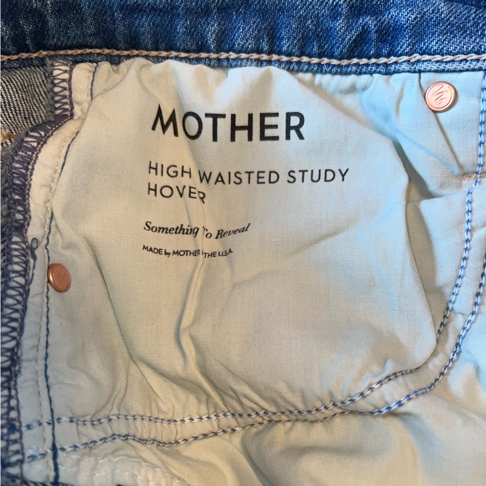 MOTHER SUPERIOR High Waisted Study Hover Jeans - Picture 7 of 8
